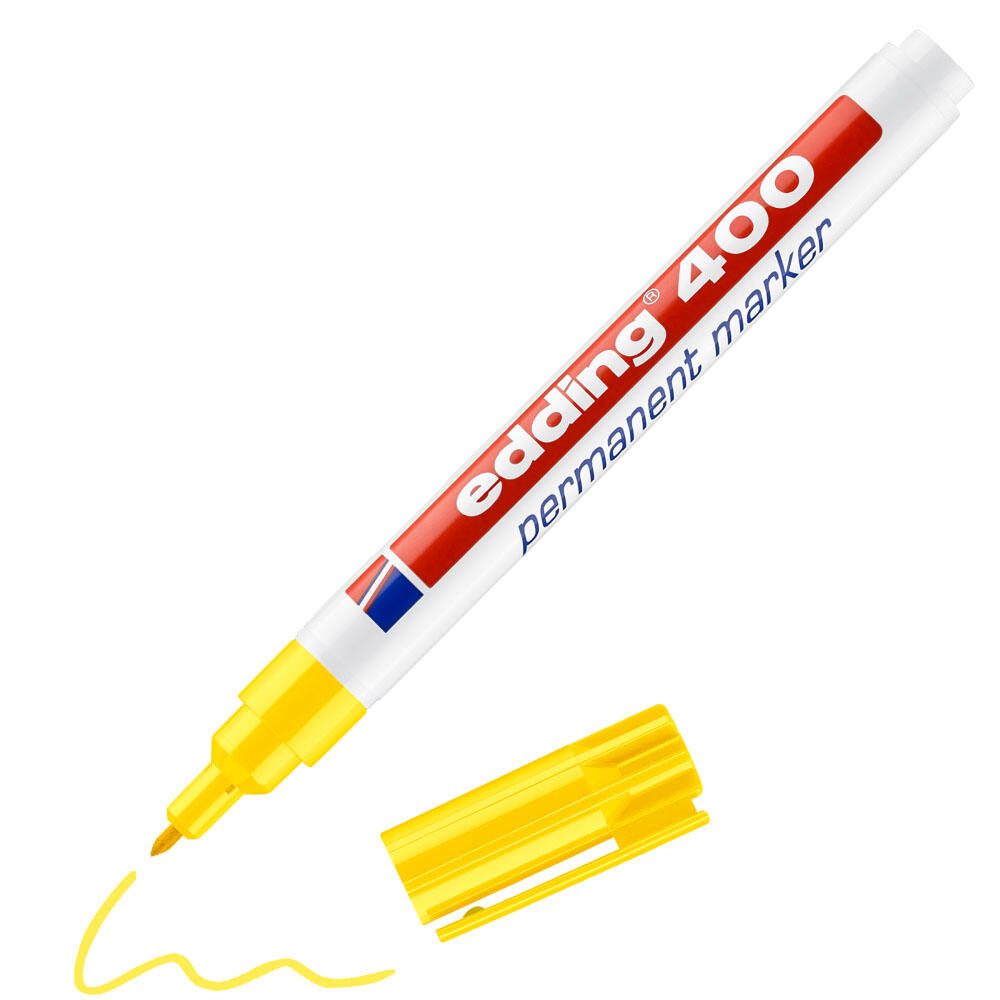 edding Permanentmarker 1.0 mm Gelb