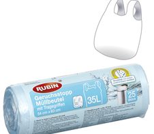 RUBIN Müllbeutel 35,0 l hellblau