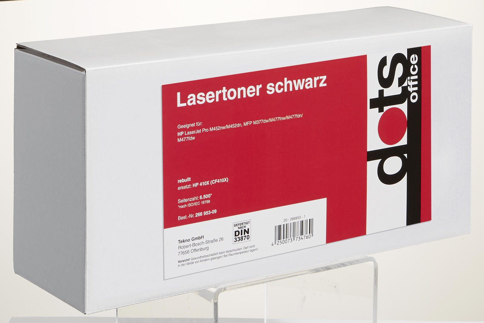 dots Toner kompatibel zu HP 410X (CF410X) schwarz