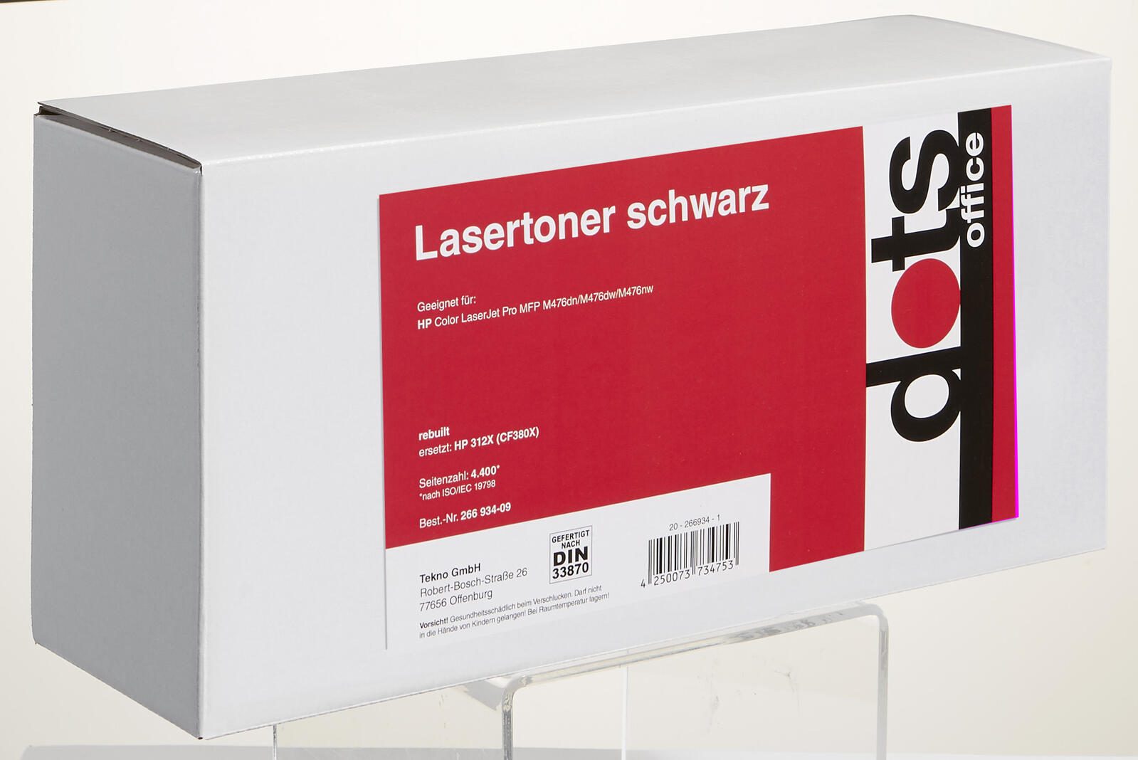 dots Toner kompatibel zu HP 312X (CF380X) schwarz