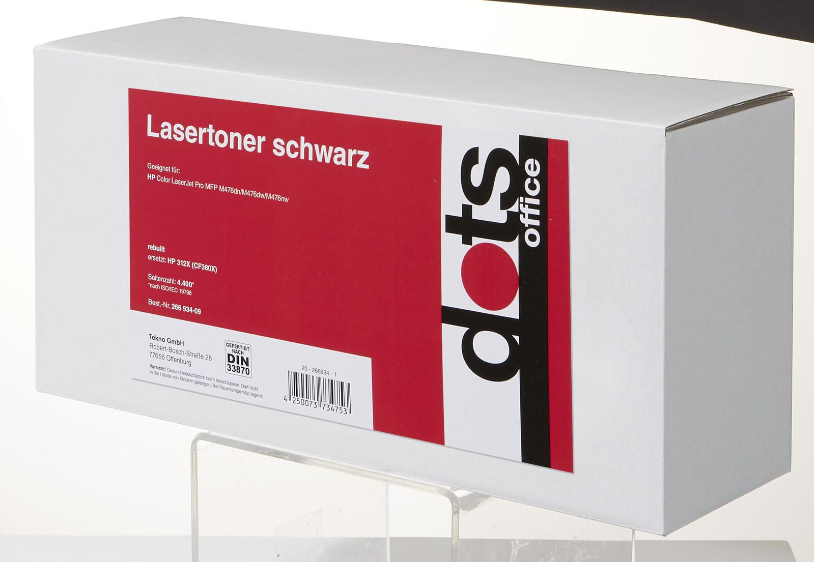 dots Toner kompatibel zu HP 312X (CF380X) schwarz