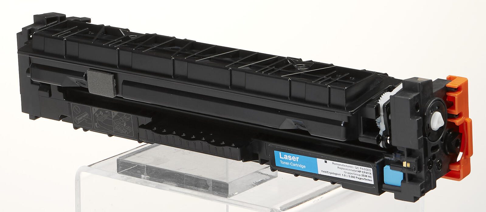 dots Toner kompatibel zu HP 410X (CF411X) cyan