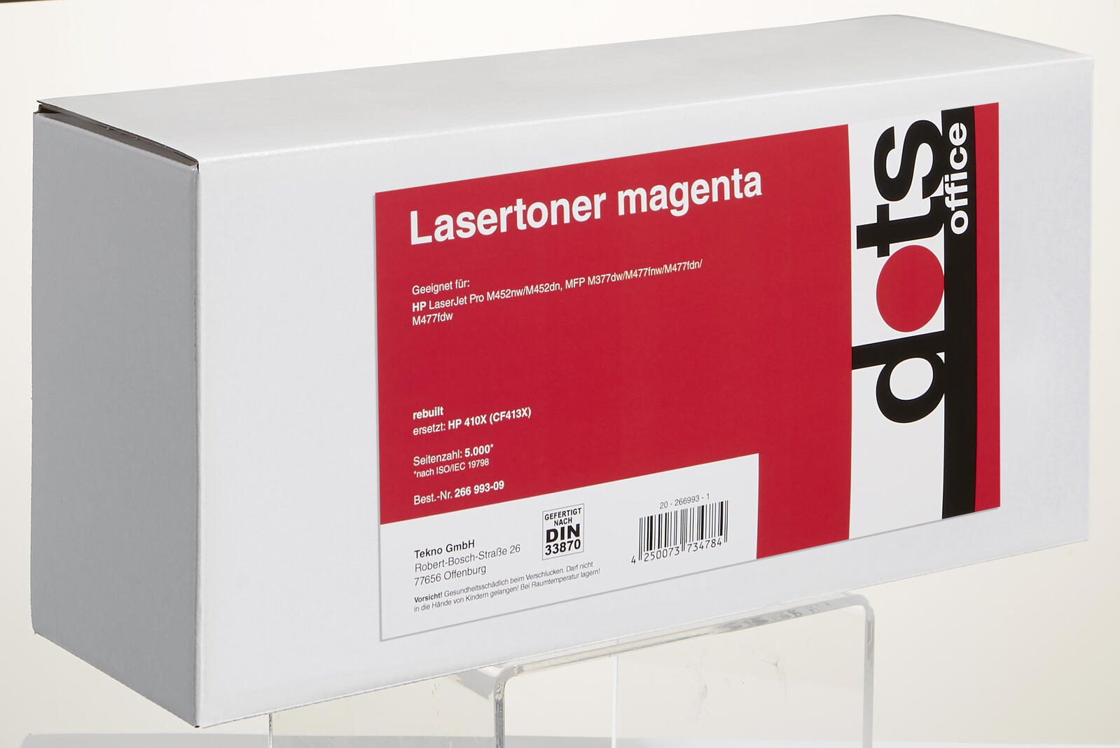 dots Toner kompatibel zu HP 410X (CF413X) magenta
