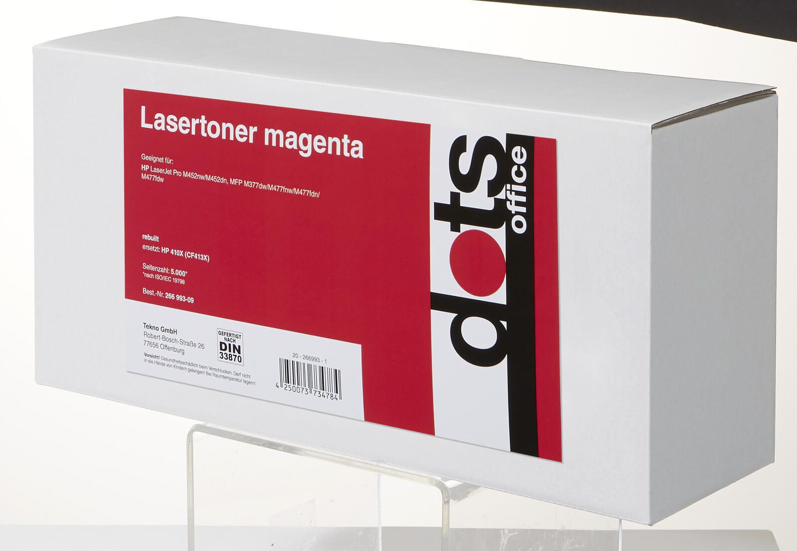 dots Toner kompatibel zu HP 410X (CF413X) magenta