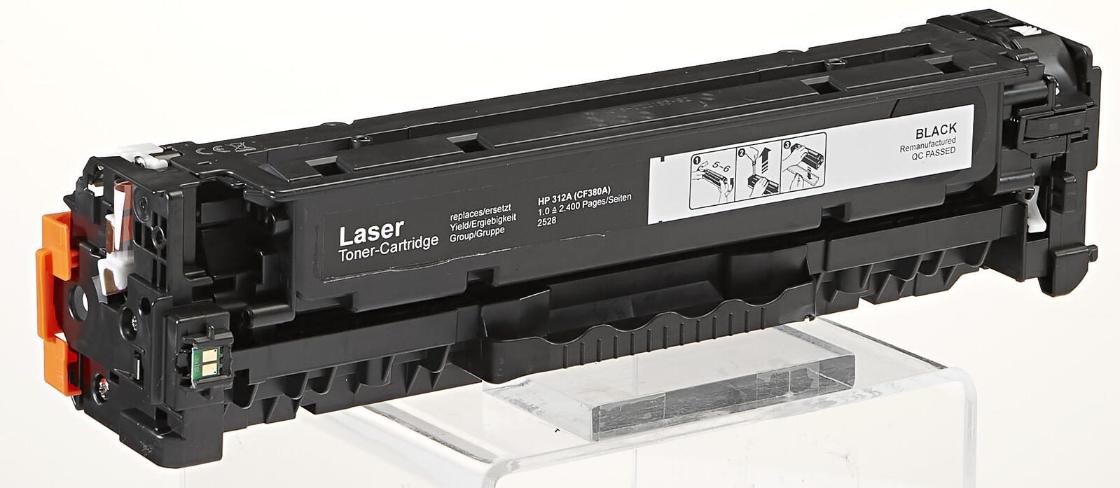 dots Toner kompatibel zu HP 410X (CF412X) gelb