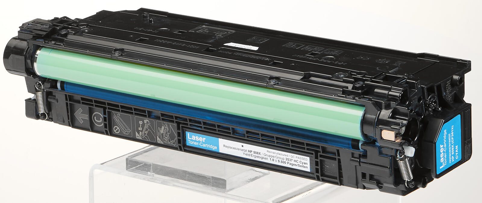 dots Toner kompatibel zu HP 508X (CF361X) cyan