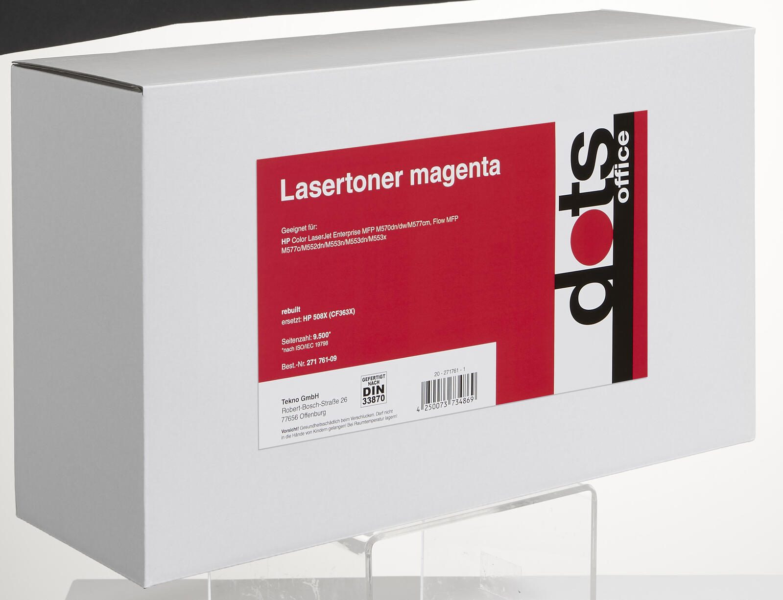 dots Toner kompatibel zu HP 508X (CF363X) magenta