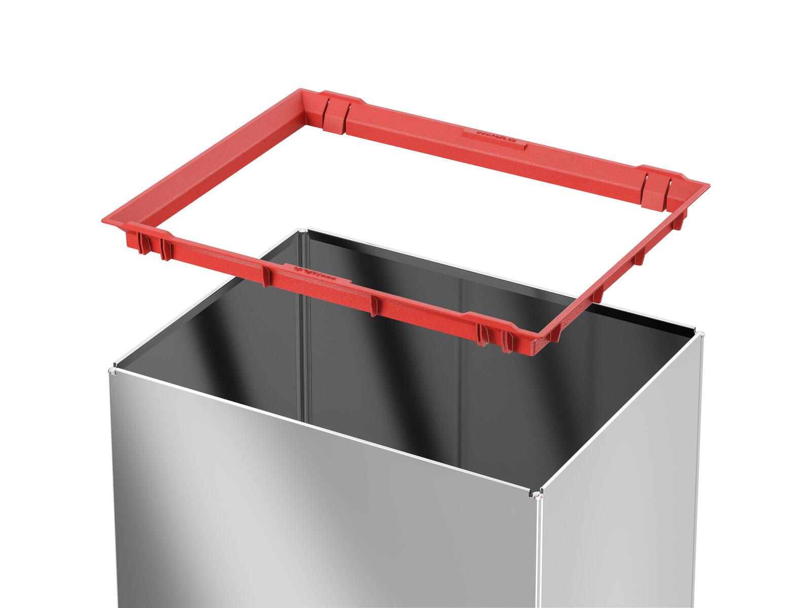 Hailo Mülleimer 35,0 l silber