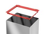 Hailo Mülleimer 35,0 l silber