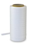 PRÄSENT Baumwollbänder 5 mm x 100 m weiß
