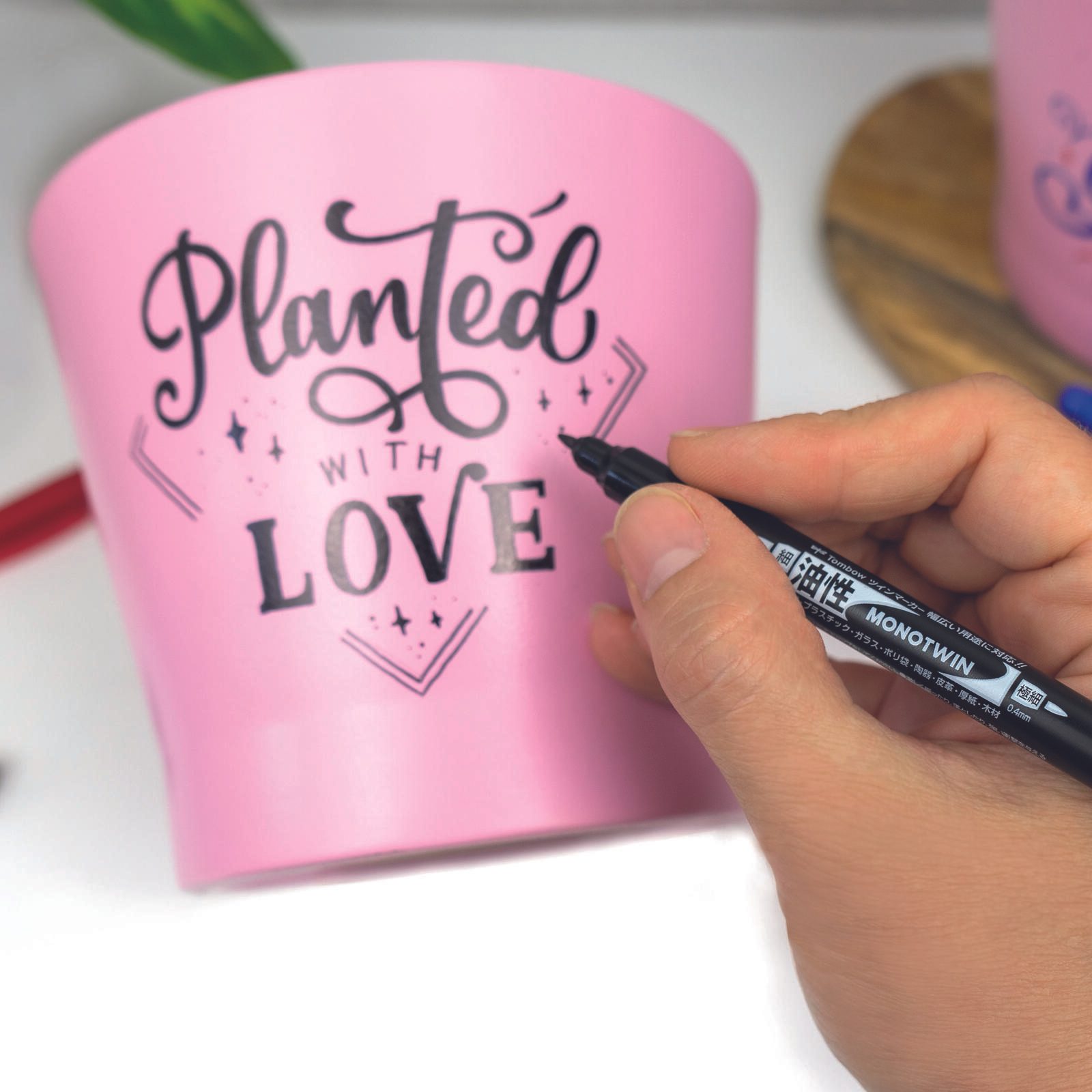 Tombow Permanentmarker-Set 0.4 - 0.8 mm Schwarz