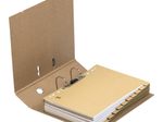 OXFORD Ordner Rückenbreite 8 cm DIN A4 Karton beige