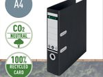LEITZ Ordner Rückenbreite 8 cm DIN A4 Karton schwarz