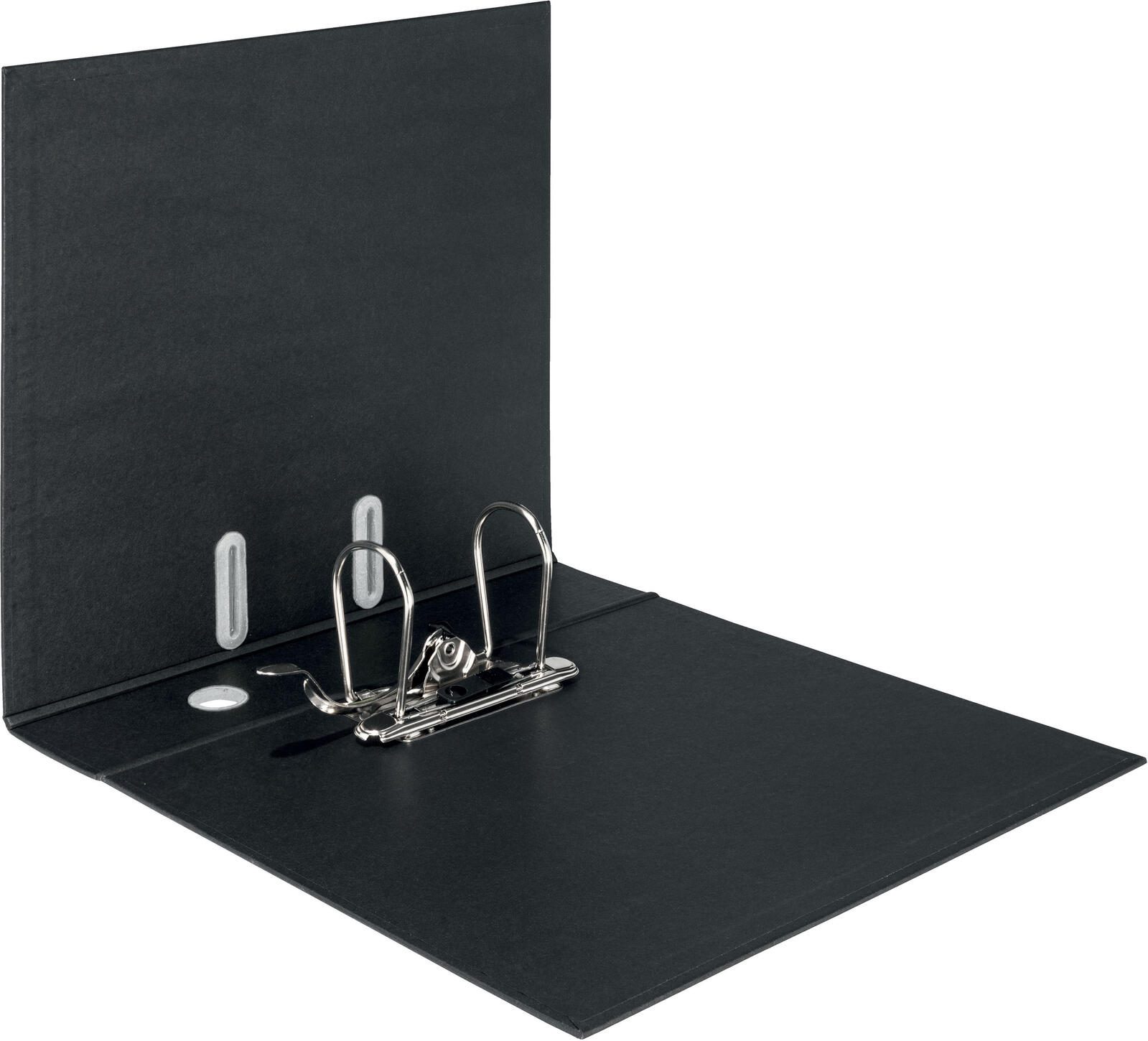 LEITZ Ordner Rückenbreite 8 cm DIN A4 Karton schwarz