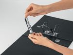 LEITZ Ordner Rückenbreite 8 cm DIN A4 Karton schwarz
