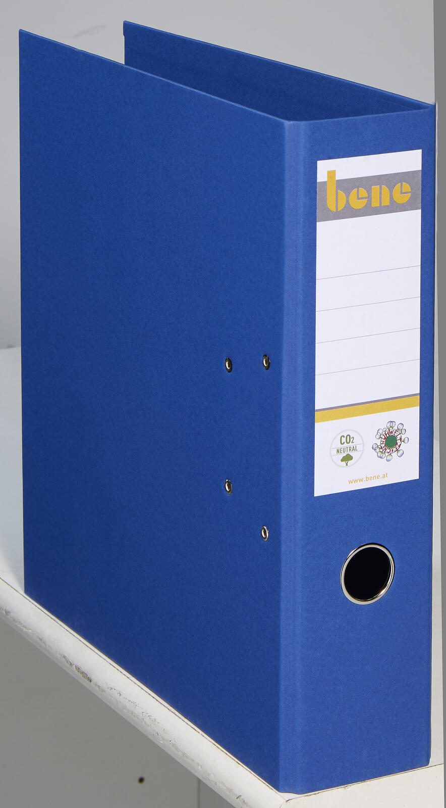 bene Ordner Rückenbreite 8 cm DIN A4 Karton blau
