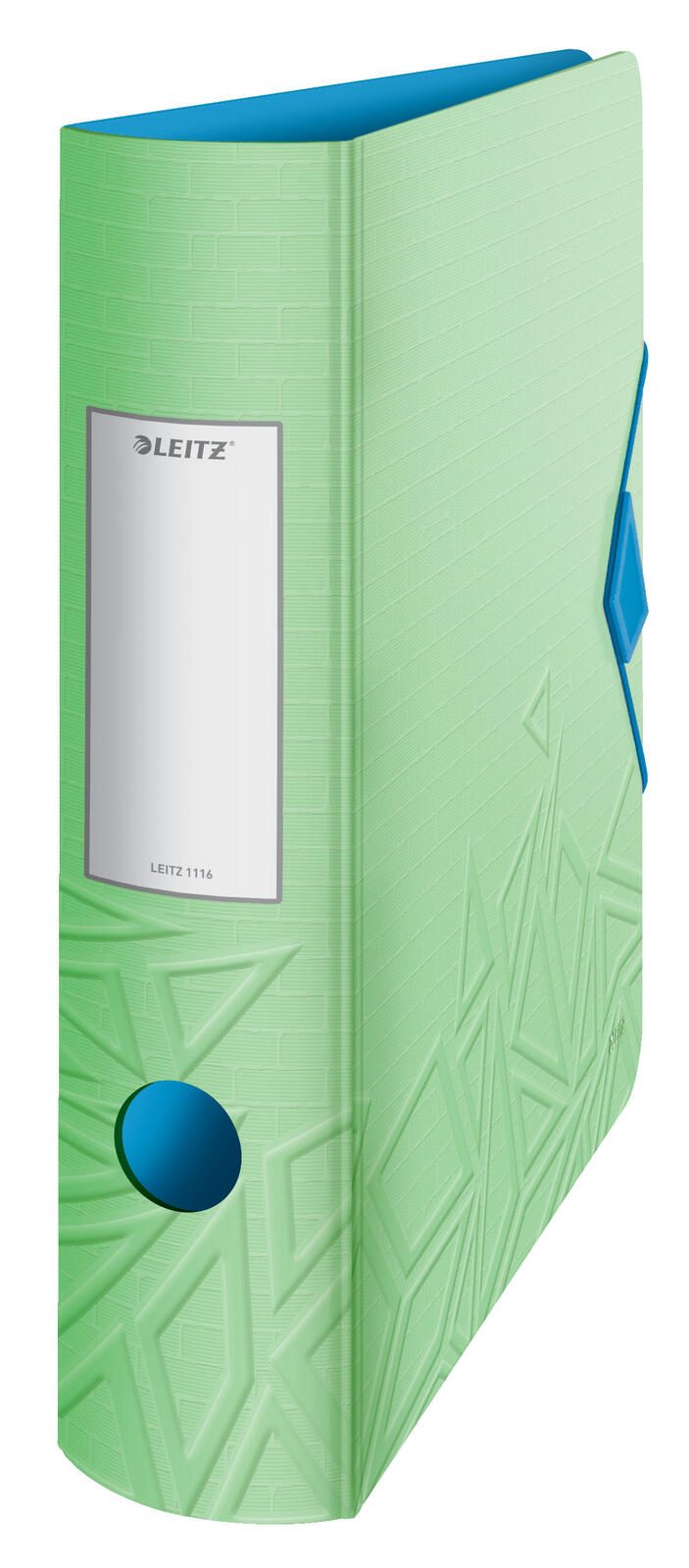 LEITZ Ordner Rückenbreite 8.2 cm DIN A4 Kunststoff grün