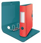 LEITZ Ordner Rückenbreite 8.2 cm DIN A4 Kunststoff rot