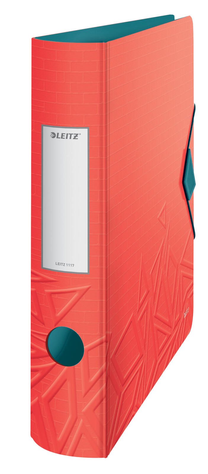 LEITZ Ordner Rückenbreite 6.5 cm DIN A4 Kunststoff rot