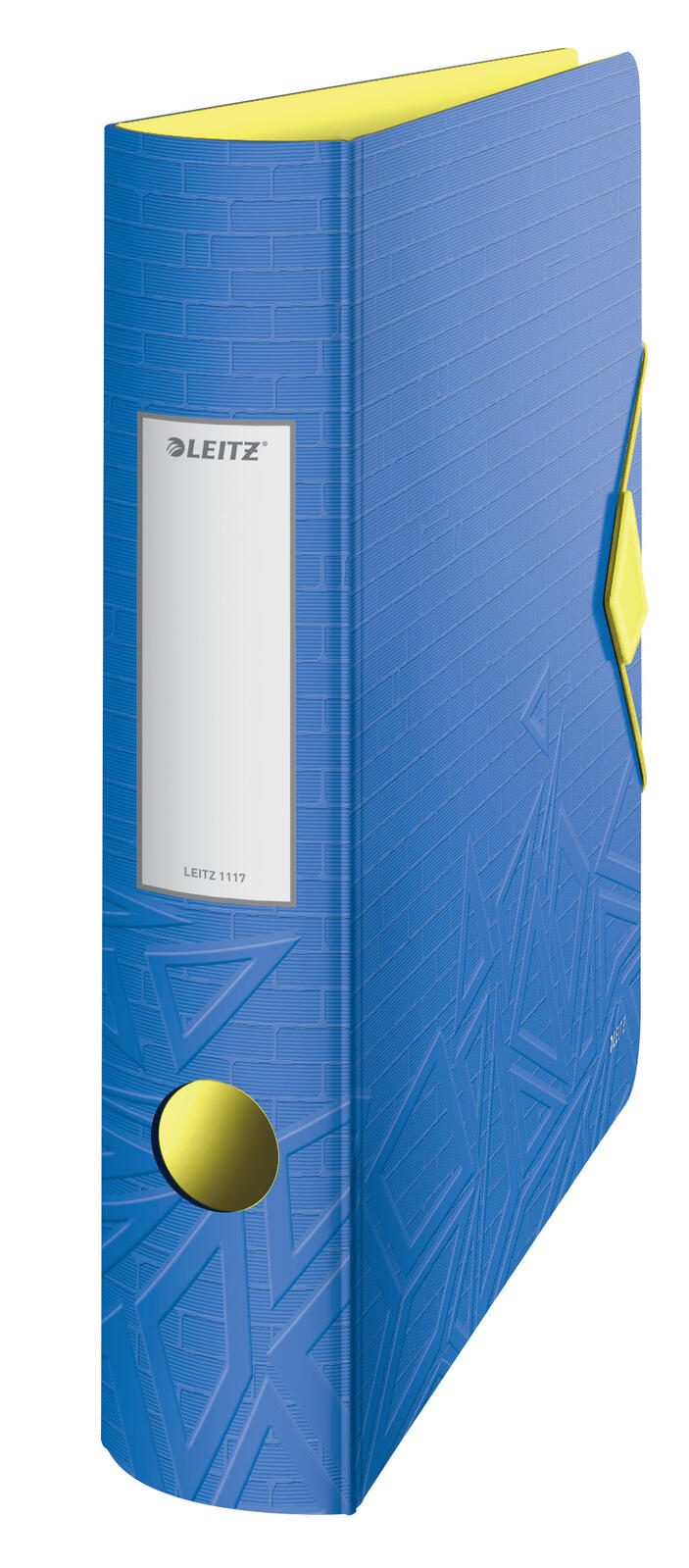 LEITZ Ordner Rückenbreite 6.5 cm DIN A4 Kunststoff blau