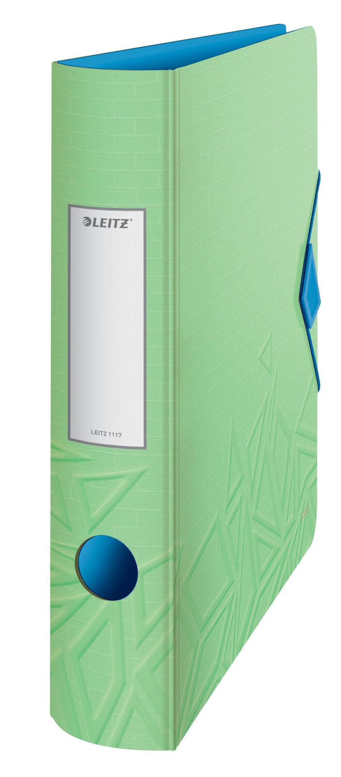 LEITZ Ordner Rückenbreite 6.5 cm DIN A4 Kunststoff grün