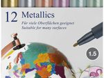 FABER-CASTELL Permanentmarker 1.5 mm Mehrfarbig