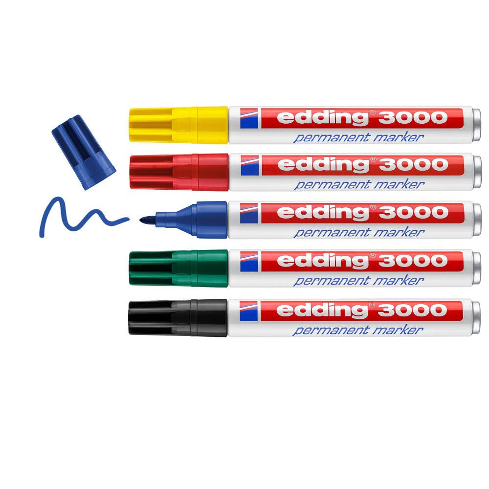 edding Permanentmarker 1.5 - 3.0 mm Mehrfarbig