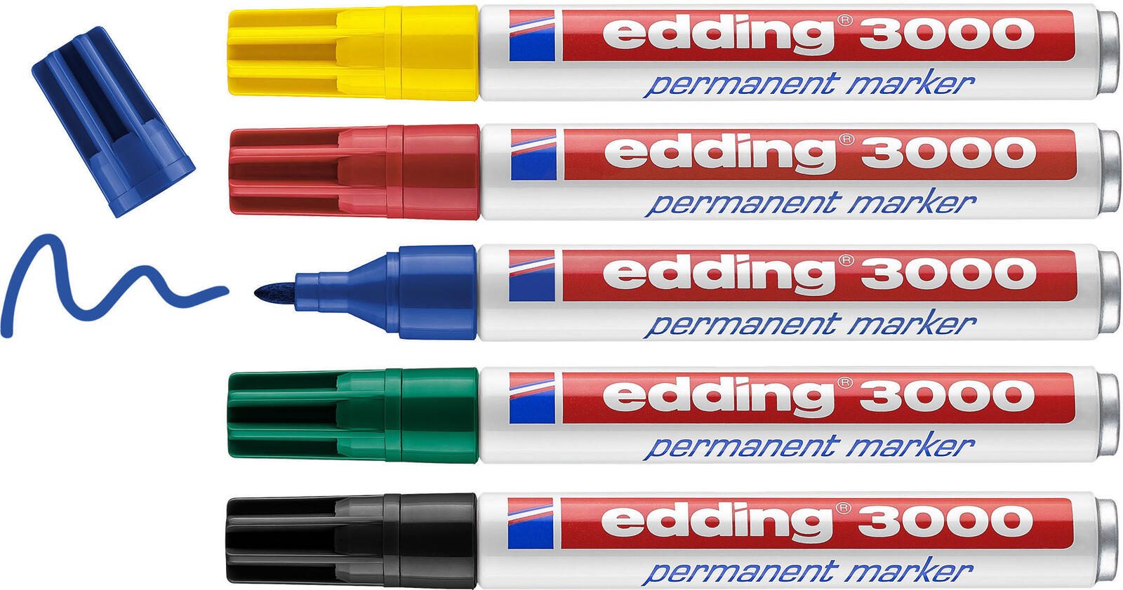 edding Permanentmarker 1.5 - 3.0 mm Mehrfarbig