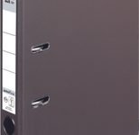 herlitz Ordner Rückenbreite 5 cm DIN A4 Kunststoff braun