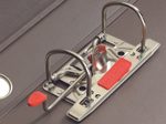 herlitz Ordner Rückenbreite 5 cm DIN A4 Kunststoff braun