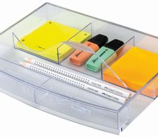 HAN Schubladeneinsatz Polystyrol transparent