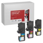 dots Toner kompatibel zu KYOCERA TK-5230C/M/Y, 3er-Set cyan, magenta, gelb