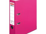 herlitz Ordner Rückenbreite 8 cm DIN A4 Kunststoff pink