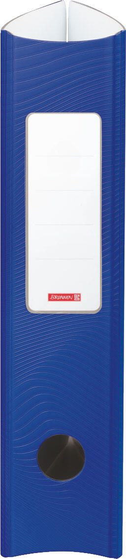 BRUNNEN Ordner Rückenbreite 7 cm DIN A4 Kunststoff blau