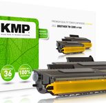 KMP Toner B-T30D schwarz kompatibel zu brother TN-3280, 2er-Set