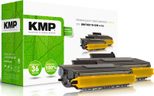 KMP Toner B-T30D schwarz kompatibel zu brother TN-3280, 2er-Set