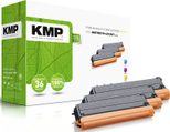 KMP Toner B-T99V cyan, magenta, gelb kompatibel zu brother TN-421C/M/Y, 3er-Set