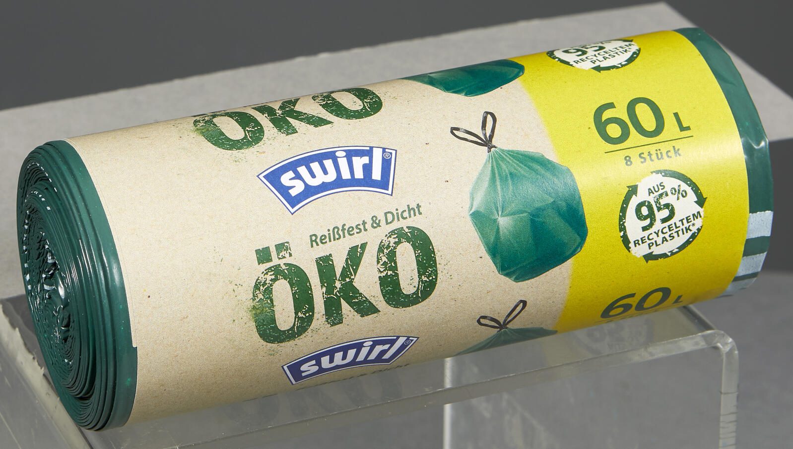 swirl® Müllbeutel 60,0 l grün