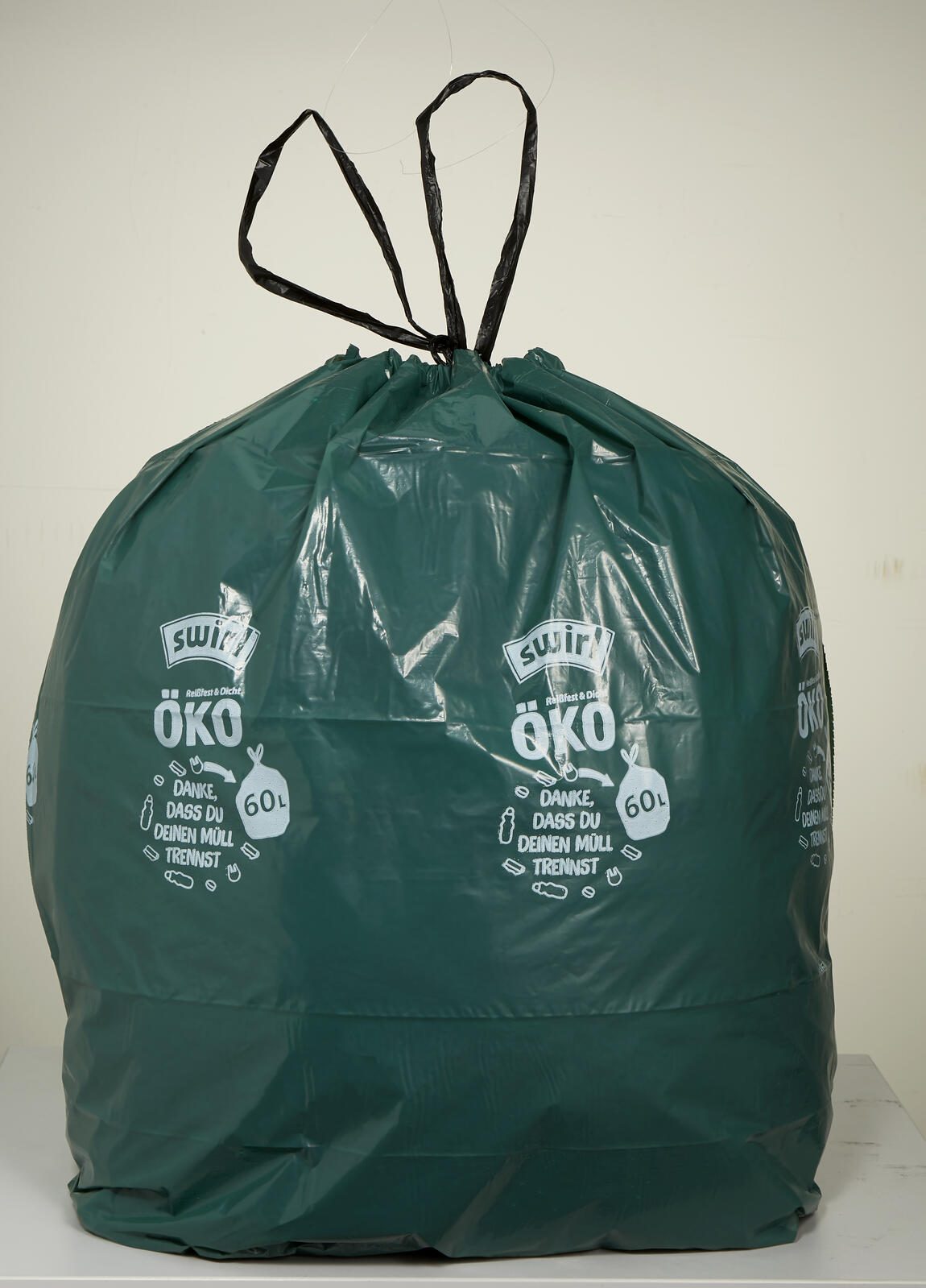 swirl® Müllbeutel 60,0 l grün