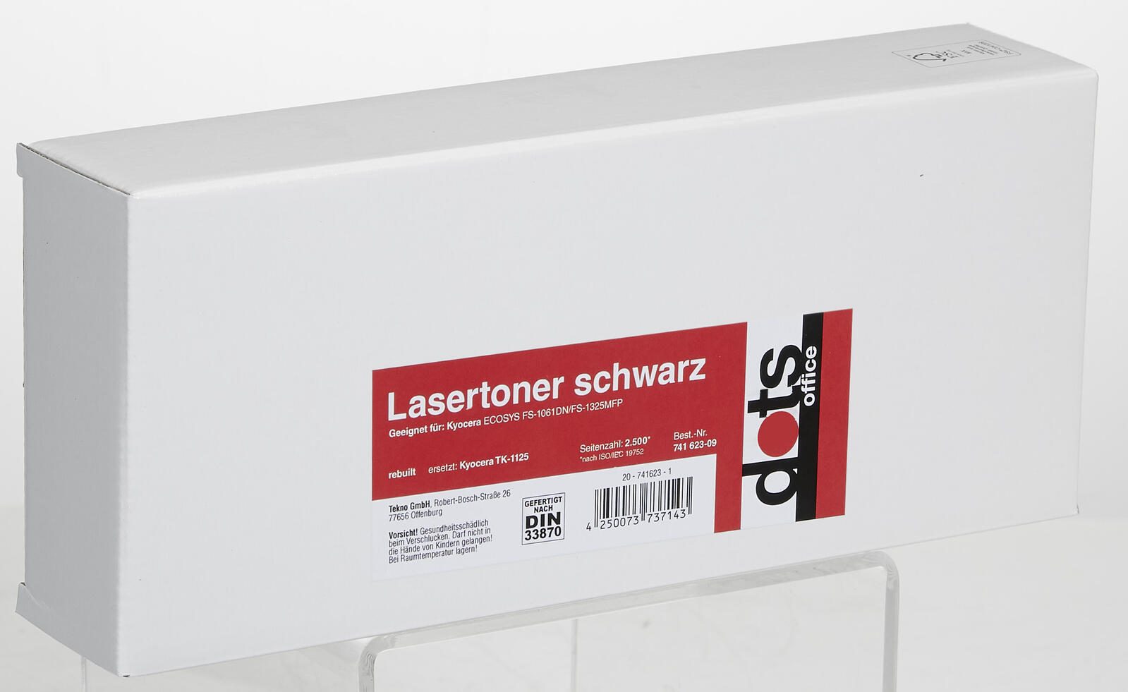 dots Toner kompatibel zu KYOCERA TK-1125 schwarz