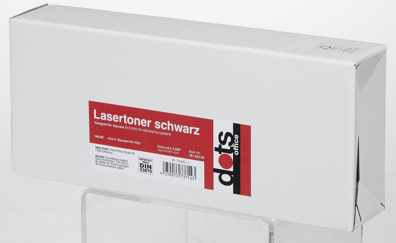 dots Toner kompatibel zu KYOCERA TK-1125 schwarz