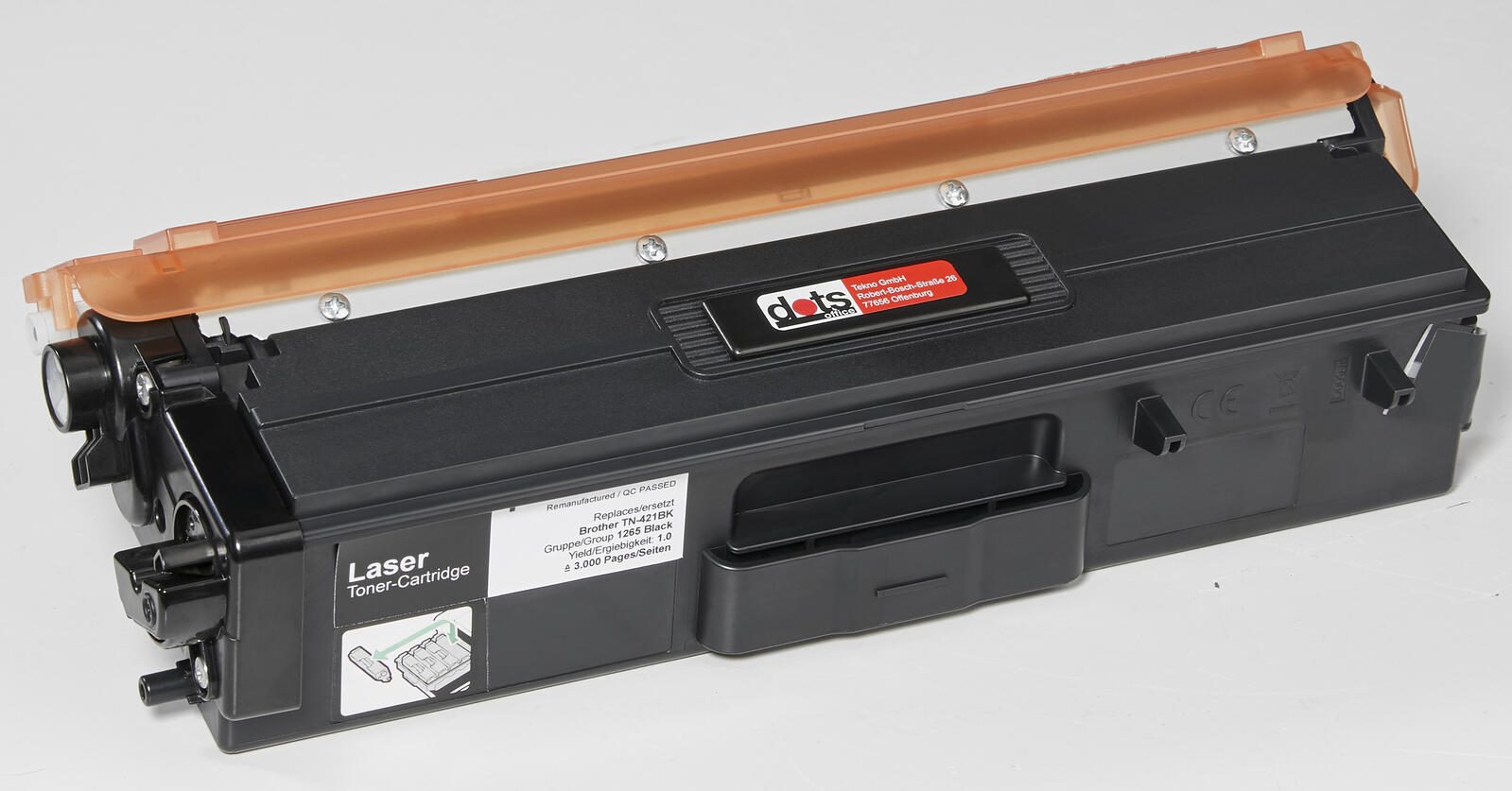 dots Toner kompatibel zu brother TN-421BK schwarz