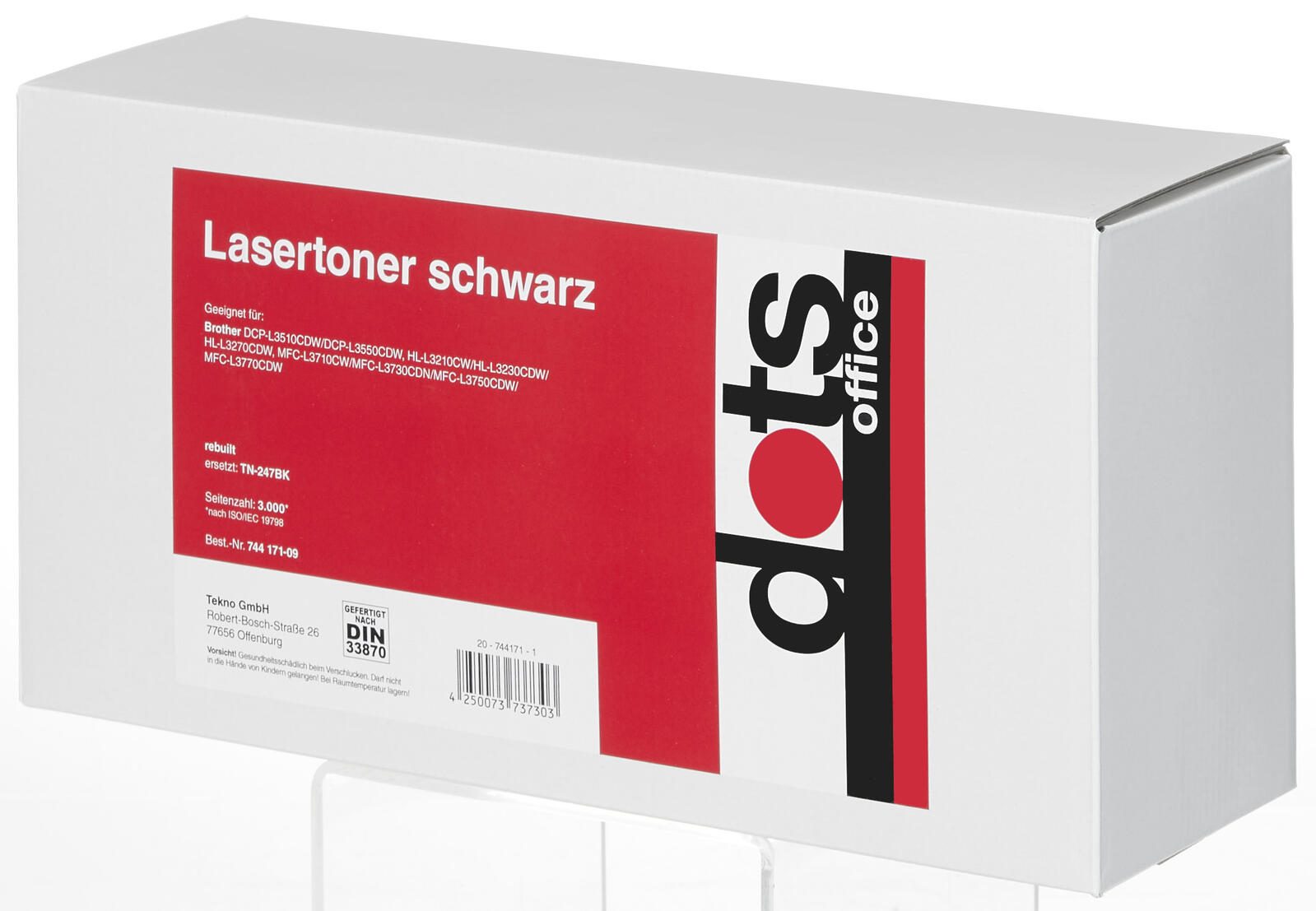 dots Toner kompatibel zu brother TN-247BK schwarz