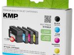 KMP Druckerpatronen  H193XLV schwarz, cyan, magenta, gelb kompatibel zu HP 963XL (3YP35AE), 4er-Set