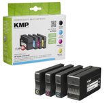 KMP Druckerpatronen  H193XLV schwarz, cyan, magenta, gelb kompatibel zu HP 963XL (3YP35AE), 4er-Set