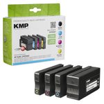 KMP Druckerpatronen H193XLV schwarz, cyan, magenta, gelb kompatibel zu HP 963XL (3YP35AE), 4er-Set