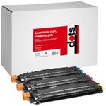 dots Toner kompatibel zu brother TN-247C/M/Y, 3er-Set cyan, magenta, gelb