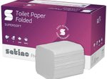 Satino by wepa Einzelblatt-Toilettenpapier 2-lagig