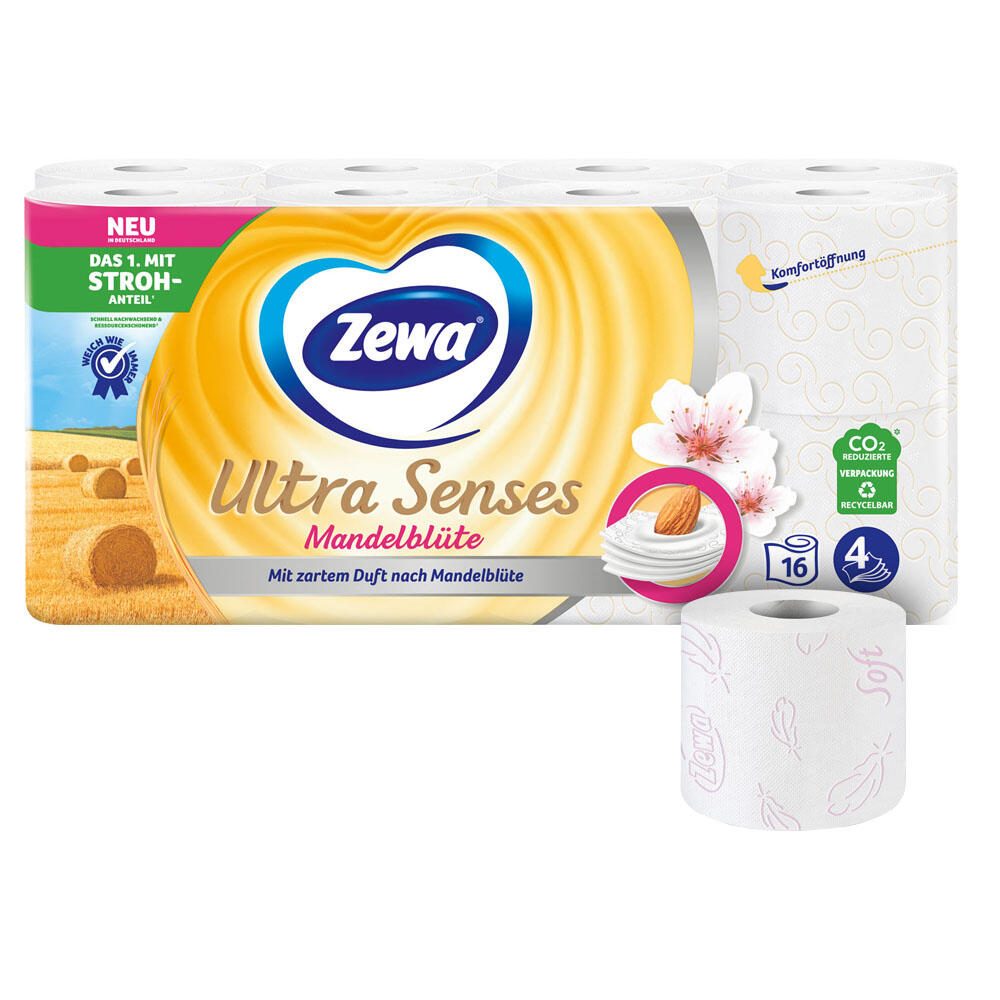 Zewa Toilettenpapier Mandelmilch 4-lagig