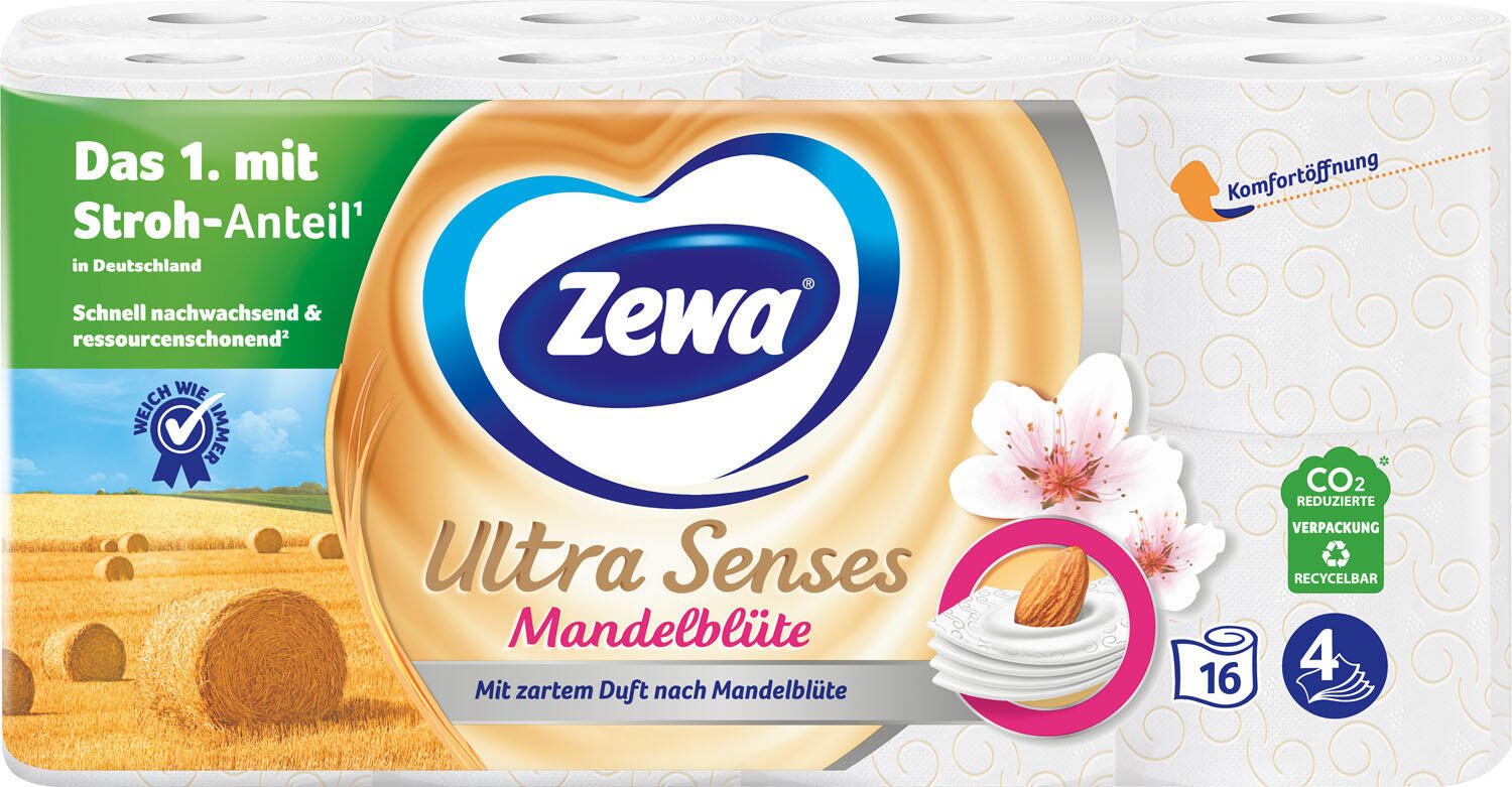 Zewa Toilettenpapier Mandelmilch 4-lagig